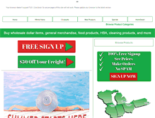 Tablet Screenshot of internationalwholesale.com